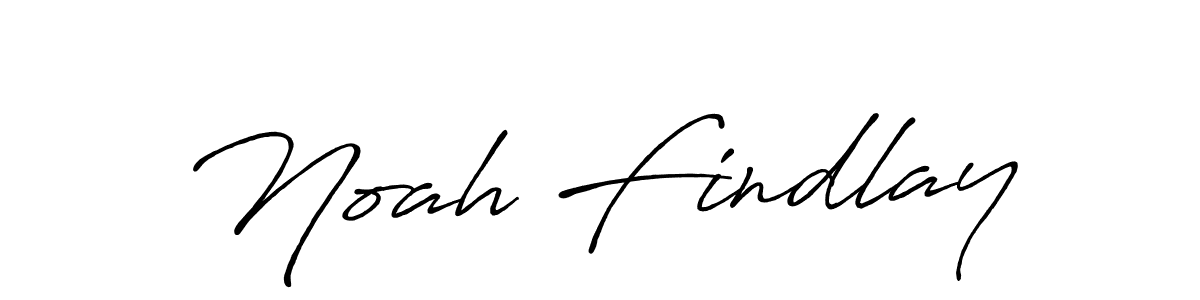 Make a beautiful signature design for name Noah Findlay. With this signature (Antro_Vectra_Bolder) style, you can create a handwritten signature for free. Noah Findlay signature style 7 images and pictures png
