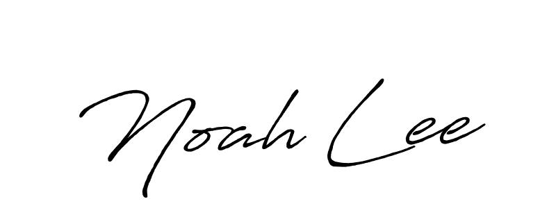 Make a beautiful signature design for name Noah Lee. With this signature (Antro_Vectra_Bolder) style, you can create a handwritten signature for free. Noah Lee signature style 7 images and pictures png