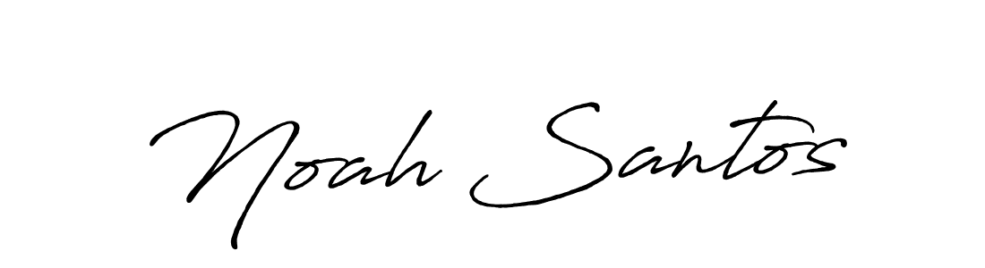 Also we have Noah Santos name is the best signature style. Create professional handwritten signature collection using Antro_Vectra_Bolder autograph style. Noah Santos signature style 7 images and pictures png