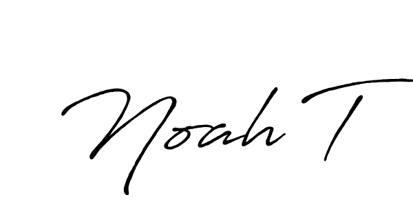 How to Draw Noah T signature style? Antro_Vectra_Bolder is a latest design signature styles for name Noah T. Noah T signature style 7 images and pictures png