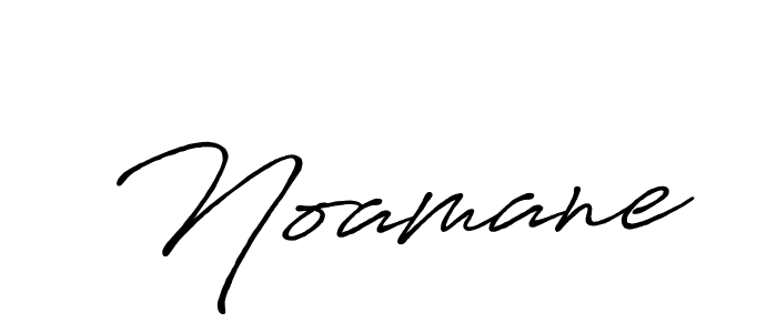 Create a beautiful signature design for name Noamane. With this signature (Antro_Vectra_Bolder) fonts, you can make a handwritten signature for free. Noamane signature style 7 images and pictures png