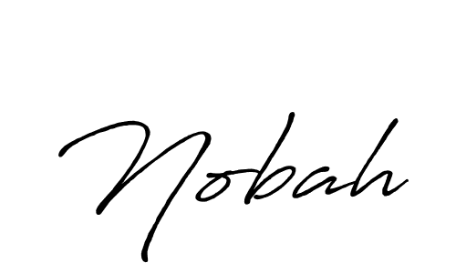 You should practise on your own different ways (Antro_Vectra_Bolder) to write your name (Nobah) in signature. don't let someone else do it for you. Nobah signature style 7 images and pictures png