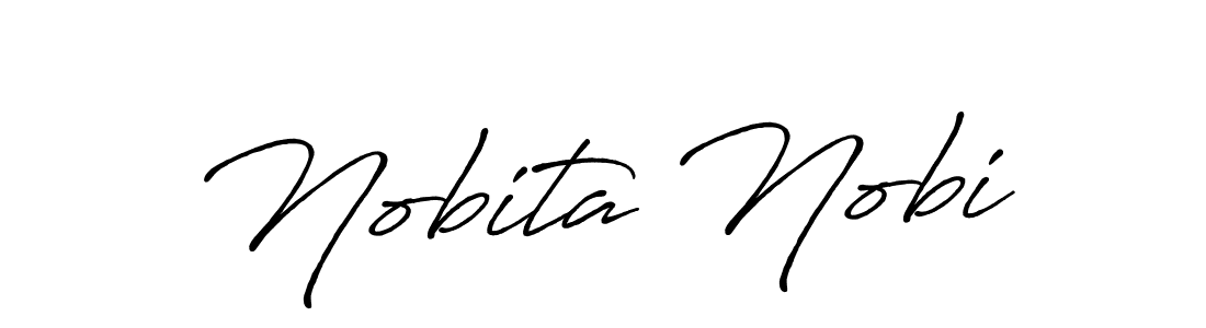 It looks lik you need a new signature style for name Nobita Nobi. Design unique handwritten (Antro_Vectra_Bolder) signature with our free signature maker in just a few clicks. Nobita Nobi signature style 7 images and pictures png