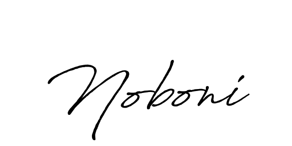 Once you've used our free online signature maker to create your best signature Antro_Vectra_Bolder style, it's time to enjoy all of the benefits that Noboni name signing documents. Noboni signature style 7 images and pictures png