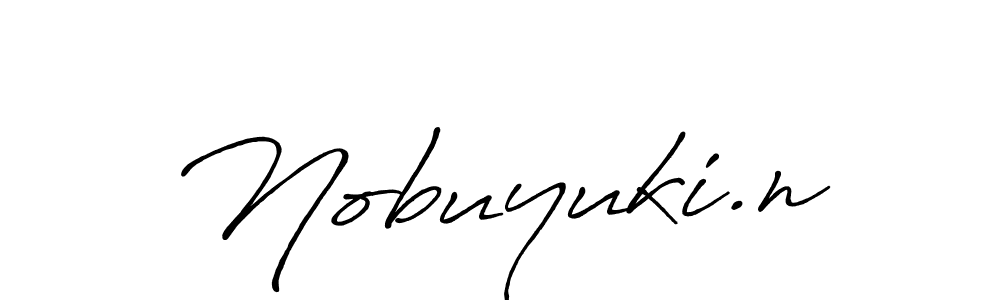 How to Draw Nobuyuki.n signature style? Antro_Vectra_Bolder is a latest design signature styles for name Nobuyuki.n. Nobuyuki.n signature style 7 images and pictures png