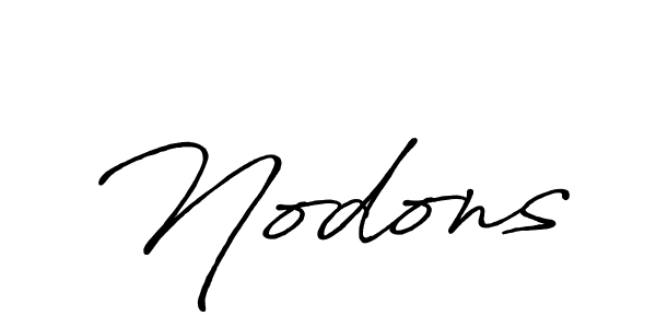 Here are the top 10 professional signature styles for the name Nodons. These are the best autograph styles you can use for your name. Nodons signature style 7 images and pictures png