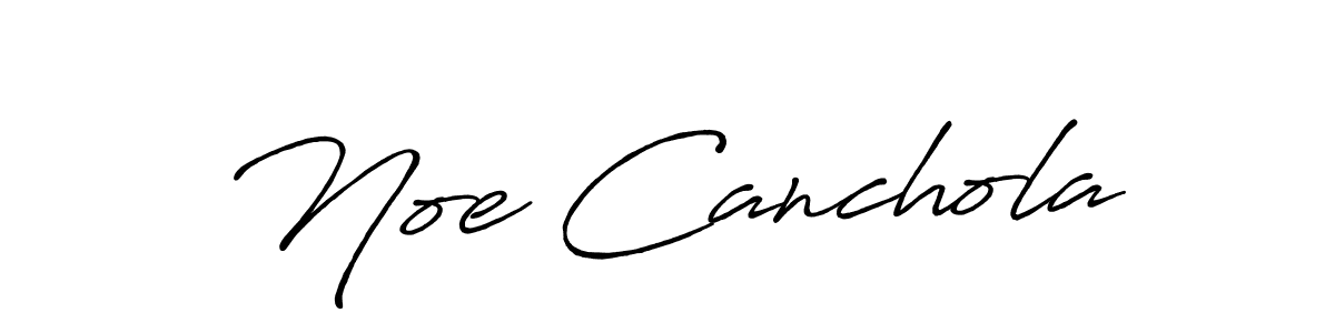 Make a beautiful signature design for name Noe Canchola. Use this online signature maker to create a handwritten signature for free. Noe Canchola signature style 7 images and pictures png