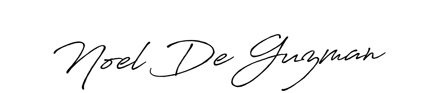 Noel De Guzman stylish signature style. Best Handwritten Sign (Antro_Vectra_Bolder) for my name. Handwritten Signature Collection Ideas for my name Noel De Guzman. Noel De Guzman signature style 7 images and pictures png