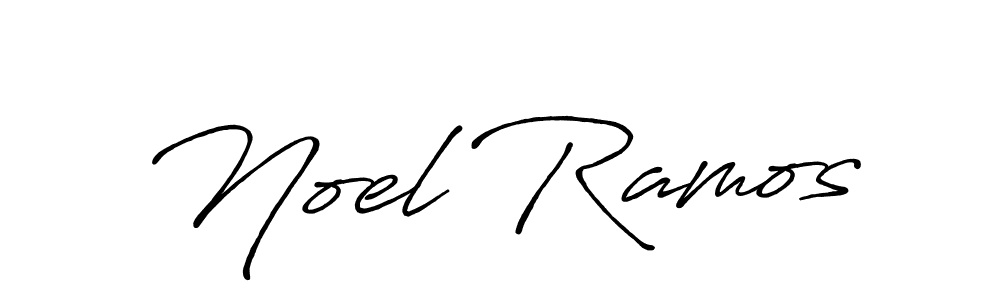 Create a beautiful signature design for name Noel Ramos. With this signature (Antro_Vectra_Bolder) fonts, you can make a handwritten signature for free. Noel Ramos signature style 7 images and pictures png