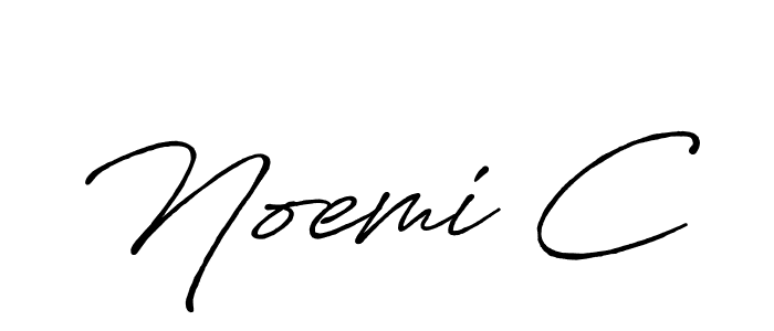 Make a beautiful signature design for name Noemi C. Use this online signature maker to create a handwritten signature for free. Noemi C signature style 7 images and pictures png