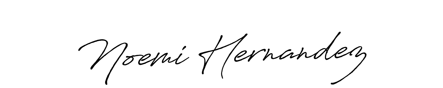 Design your own signature with our free online signature maker. With this signature software, you can create a handwritten (Antro_Vectra_Bolder) signature for name Noemi Hernandez. Noemi Hernandez signature style 7 images and pictures png