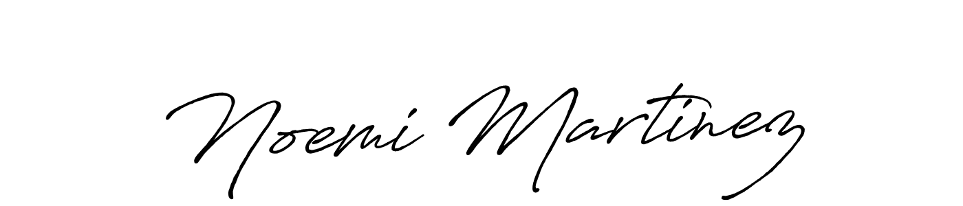 Noemi Martinez stylish signature style. Best Handwritten Sign (Antro_Vectra_Bolder) for my name. Handwritten Signature Collection Ideas for my name Noemi Martinez. Noemi Martinez signature style 7 images and pictures png