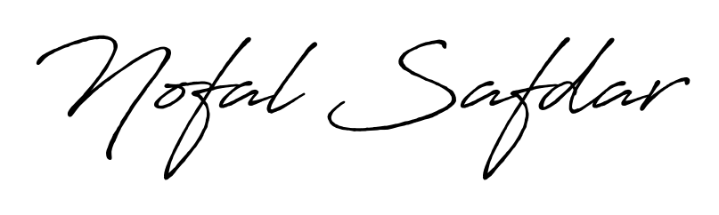 How to Draw Nofal Safdar signature style? Antro_Vectra_Bolder is a latest design signature styles for name Nofal Safdar. Nofal Safdar signature style 7 images and pictures png