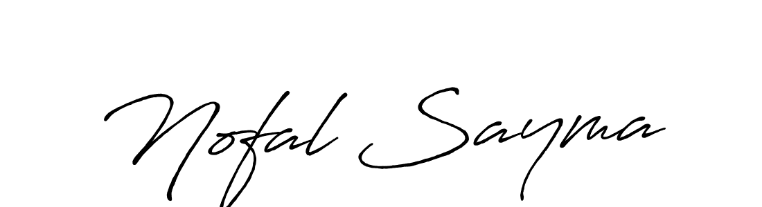 The best way (Antro_Vectra_Bolder) to make a short signature is to pick only two or three words in your name. The name Nofal Sayma include a total of six letters. For converting this name. Nofal Sayma signature style 7 images and pictures png