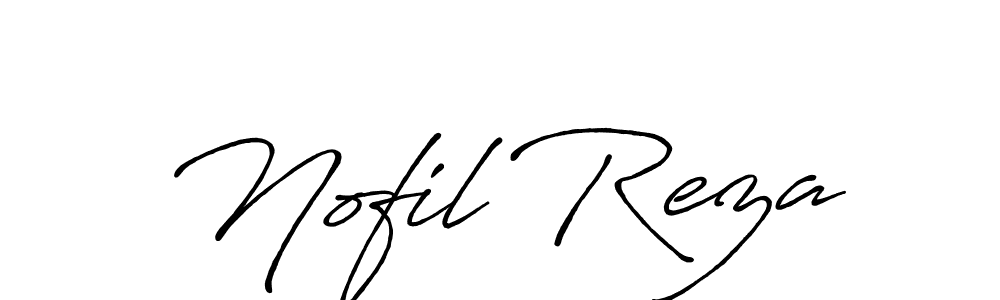 Antro_Vectra_Bolder is a professional signature style that is perfect for those who want to add a touch of class to their signature. It is also a great choice for those who want to make their signature more unique. Get Nofil Reza name to fancy signature for free. Nofil Reza signature style 7 images and pictures png