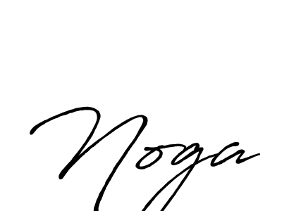 The best way (Antro_Vectra_Bolder) to make a short signature is to pick only two or three words in your name. The name Noga include a total of six letters. For converting this name. Noga signature style 7 images and pictures png
