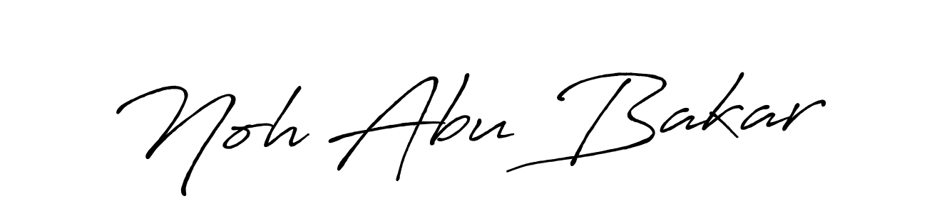 Similarly Antro_Vectra_Bolder is the best handwritten signature design. Signature creator online .You can use it as an online autograph creator for name Noh Abu Bakar. Noh Abu Bakar signature style 7 images and pictures png