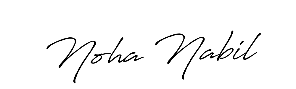 Here are the top 10 professional signature styles for the name Noha Nabil. These are the best autograph styles you can use for your name. Noha Nabil signature style 7 images and pictures png