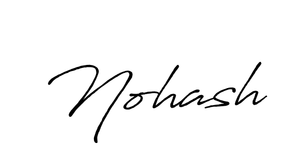 How to make Nohash name signature. Use Antro_Vectra_Bolder style for creating short signs online. This is the latest handwritten sign. Nohash signature style 7 images and pictures png