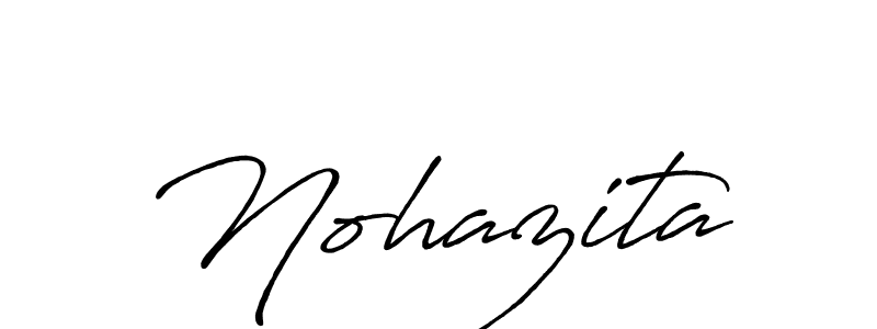 Also we have Nohazita name is the best signature style. Create professional handwritten signature collection using Antro_Vectra_Bolder autograph style. Nohazita signature style 7 images and pictures png