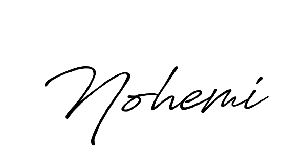 Once you've used our free online signature maker to create your best signature Antro_Vectra_Bolder style, it's time to enjoy all of the benefits that Nohemi name signing documents. Nohemi signature style 7 images and pictures png