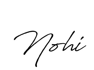 Once you've used our free online signature maker to create your best signature Antro_Vectra_Bolder style, it's time to enjoy all of the benefits that Nohi name signing documents. Nohi signature style 7 images and pictures png