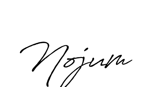 Also we have Nojum name is the best signature style. Create professional handwritten signature collection using Antro_Vectra_Bolder autograph style. Nojum signature style 7 images and pictures png