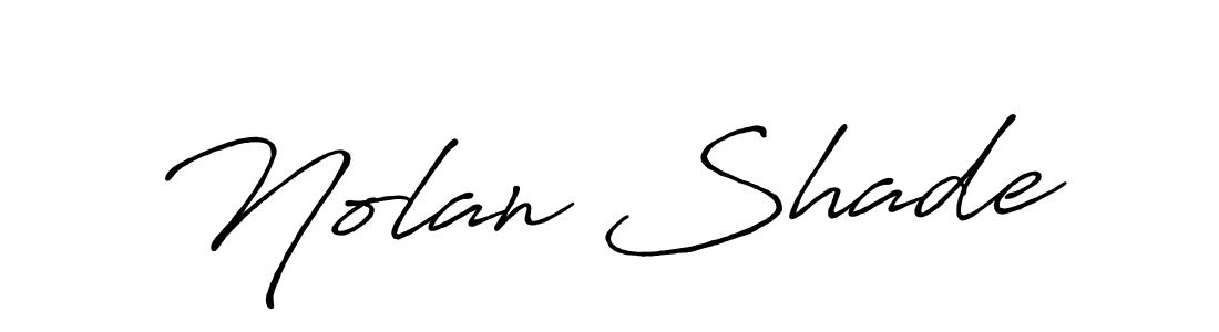 It looks lik you need a new signature style for name Nolan Shade. Design unique handwritten (Antro_Vectra_Bolder) signature with our free signature maker in just a few clicks. Nolan Shade signature style 7 images and pictures png