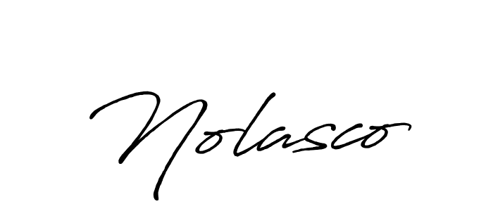 Once you've used our free online signature maker to create your best signature Antro_Vectra_Bolder style, it's time to enjoy all of the benefits that Nolasco name signing documents. Nolasco signature style 7 images and pictures png