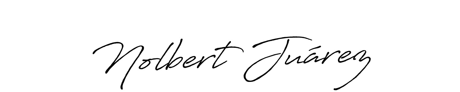 You should practise on your own different ways (Antro_Vectra_Bolder) to write your name (Nolbert Juárez) in signature. don't let someone else do it for you. Nolbert Juárez signature style 7 images and pictures png