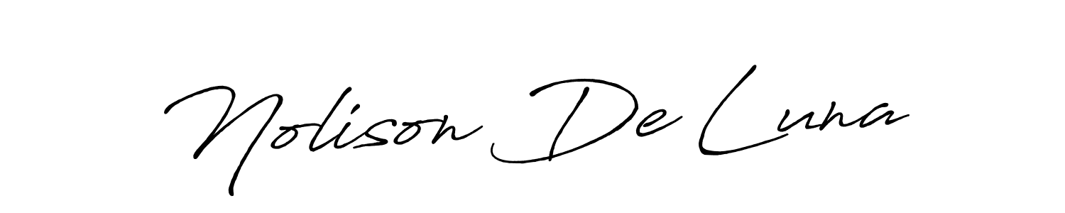 This is the best signature style for the Nolison De Luna name. Also you like these signature font (Antro_Vectra_Bolder). Mix name signature. Nolison De Luna signature style 7 images and pictures png