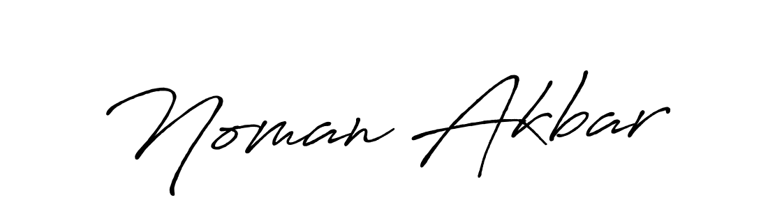 Noman Akbar stylish signature style. Best Handwritten Sign (Antro_Vectra_Bolder) for my name. Handwritten Signature Collection Ideas for my name Noman Akbar. Noman Akbar signature style 7 images and pictures png