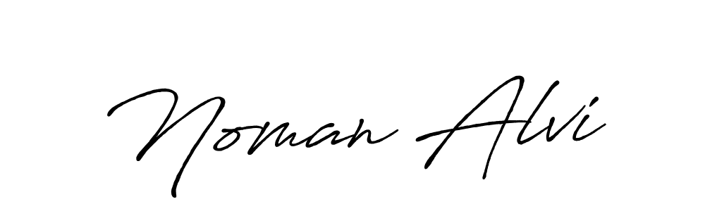 Make a beautiful signature design for name Noman Alvi. Use this online signature maker to create a handwritten signature for free. Noman Alvi signature style 7 images and pictures png