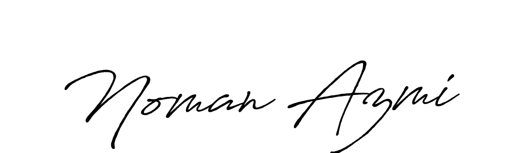 It looks lik you need a new signature style for name Noman Azmi. Design unique handwritten (Antro_Vectra_Bolder) signature with our free signature maker in just a few clicks. Noman Azmi signature style 7 images and pictures png
