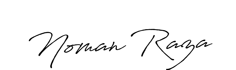 Noman Raza stylish signature style. Best Handwritten Sign (Antro_Vectra_Bolder) for my name. Handwritten Signature Collection Ideas for my name Noman Raza. Noman Raza signature style 7 images and pictures png