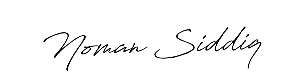 Design your own signature with our free online signature maker. With this signature software, you can create a handwritten (Antro_Vectra_Bolder) signature for name Noman Siddiq. Noman Siddiq signature style 7 images and pictures png