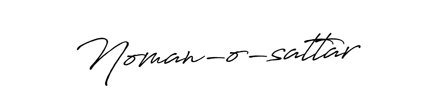 Noman-o-sattar stylish signature style. Best Handwritten Sign (Antro_Vectra_Bolder) for my name. Handwritten Signature Collection Ideas for my name Noman-o-sattar. Noman-o-sattar signature style 7 images and pictures png
