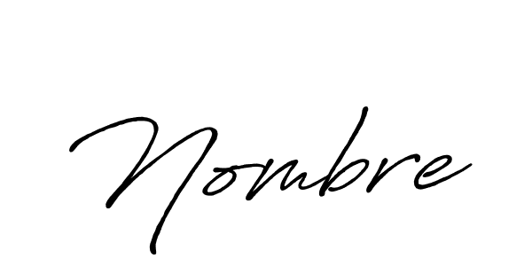 It looks lik you need a new signature style for name Nombre. Design unique handwritten (Antro_Vectra_Bolder) signature with our free signature maker in just a few clicks. Nombre signature style 7 images and pictures png