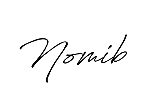 Also we have Nomib name is the best signature style. Create professional handwritten signature collection using Antro_Vectra_Bolder autograph style. Nomib signature style 7 images and pictures png