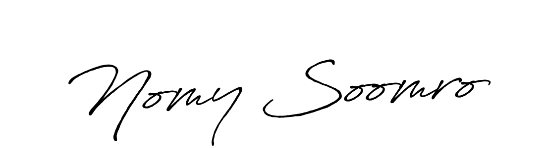 This is the best signature style for the Nomy Soomro name. Also you like these signature font (Antro_Vectra_Bolder). Mix name signature. Nomy Soomro signature style 7 images and pictures png