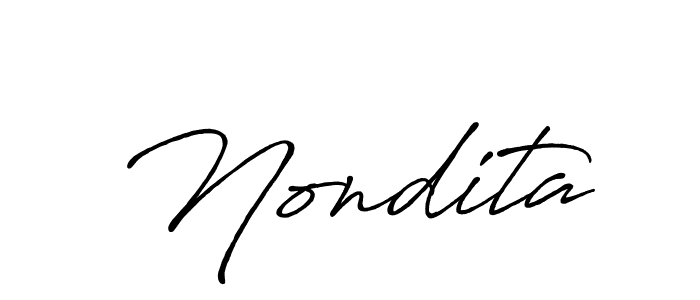 Best and Professional Signature Style for Nondita. Antro_Vectra_Bolder Best Signature Style Collection. Nondita signature style 7 images and pictures png