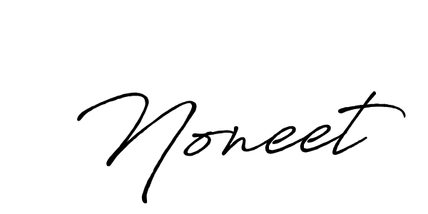 Create a beautiful signature design for name Noneet. With this signature (Antro_Vectra_Bolder) fonts, you can make a handwritten signature for free. Noneet signature style 7 images and pictures png