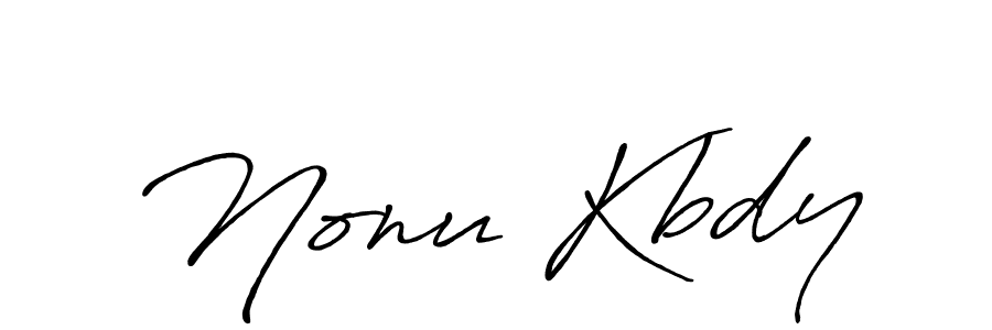 You should practise on your own different ways (Antro_Vectra_Bolder) to write your name (Nonu Kbdy) in signature. don't let someone else do it for you. Nonu Kbdy signature style 7 images and pictures png