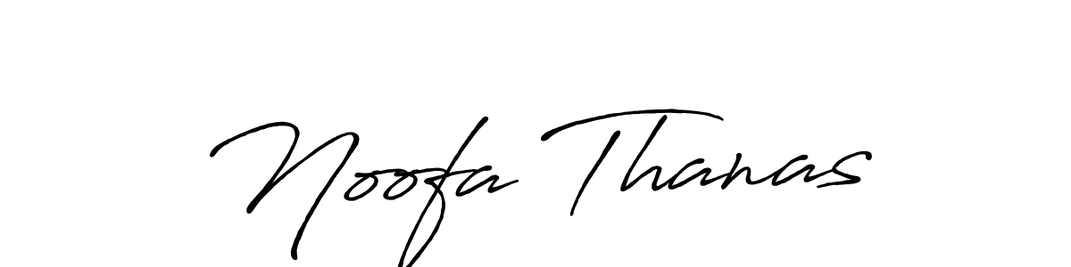 The best way (Antro_Vectra_Bolder) to make a short signature is to pick only two or three words in your name. The name Noofa Thanas include a total of six letters. For converting this name. Noofa Thanas signature style 7 images and pictures png