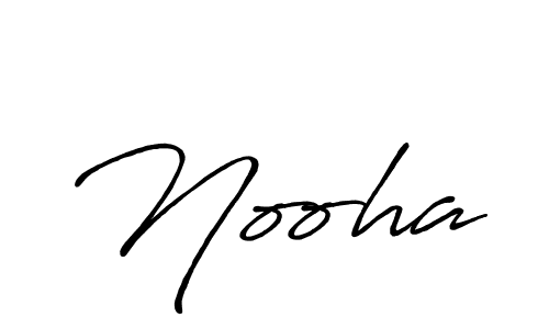 Also we have Nooha name is the best signature style. Create professional handwritten signature collection using Antro_Vectra_Bolder autograph style. Nooha signature style 7 images and pictures png