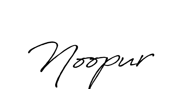 Use a signature maker to create a handwritten signature online. With this signature software, you can design (Antro_Vectra_Bolder) your own signature for name Noopur. Noopur signature style 7 images and pictures png