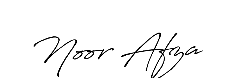 Design your own signature with our free online signature maker. With this signature software, you can create a handwritten (Antro_Vectra_Bolder) signature for name Noor Afza. Noor Afza signature style 7 images and pictures png