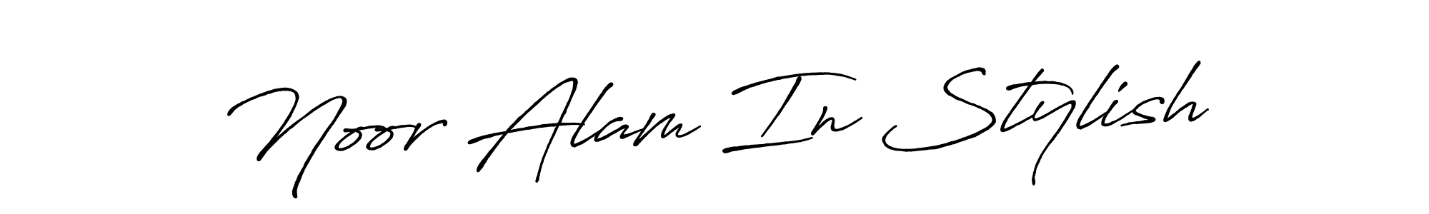 It looks lik you need a new signature style for name Noor Alam In Stylish. Design unique handwritten (Antro_Vectra_Bolder) signature with our free signature maker in just a few clicks. Noor Alam In Stylish signature style 7 images and pictures png