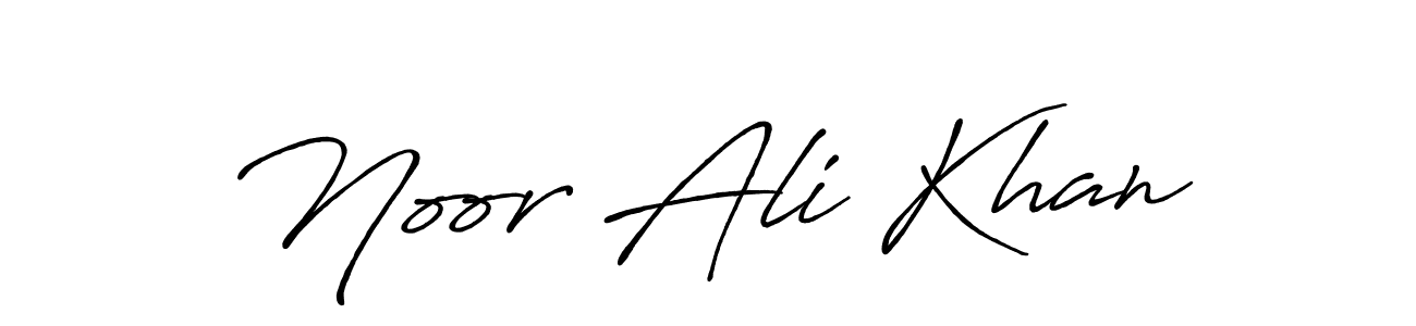 Use a signature maker to create a handwritten signature online. With this signature software, you can design (Antro_Vectra_Bolder) your own signature for name Noor Ali Khan. Noor Ali Khan signature style 7 images and pictures png