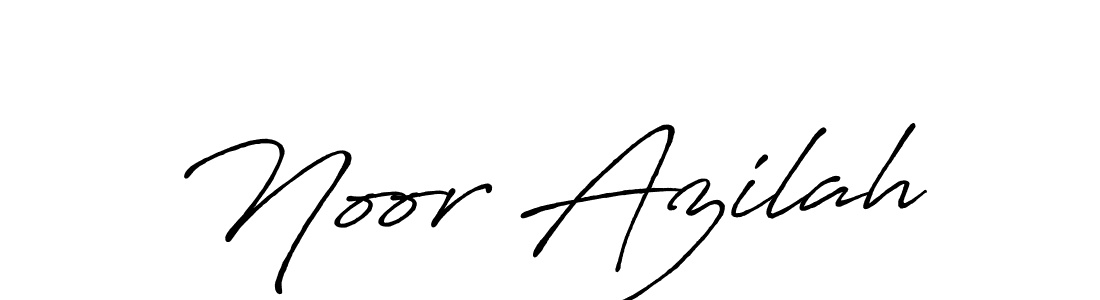 Noor Azilah stylish signature style. Best Handwritten Sign (Antro_Vectra_Bolder) for my name. Handwritten Signature Collection Ideas for my name Noor Azilah. Noor Azilah signature style 7 images and pictures png